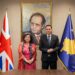 Abdixhiku pret diplomaten britanike Karen Pierce: Kosova duhet të ecë me Shqipërinë dhe Malin e Zi, jo të ngecë me Serbinë