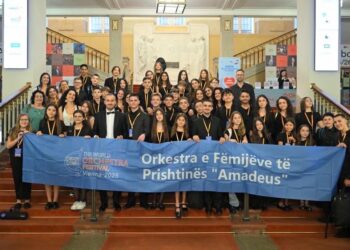 Sukses ndërkombëtar për Kosovën: Orkestra “Amadeus” nga Prishtina fiton Çmimin e Argjendtë në Festivalin Botëror të Orkestrave në Vjenë