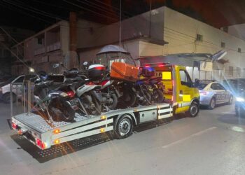 Pejë: Policia procedon 62 kundërvajtje në kuadër të aksionit “Motoçikletat 2025”