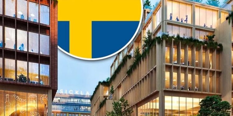 Suedia sfidon botën me një qytet 100% prej druri