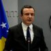 Kurti thërret konferencë për medie në ora 15:00
