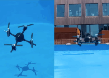 Studentët Danezë Krijojnë Dron Hibrid 3D që Fluturon dhe Noton në Sekonda
