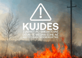 KOSTT-i ndërpret rrymën në disa zona, shkaku i zjarreve dhe erërave
