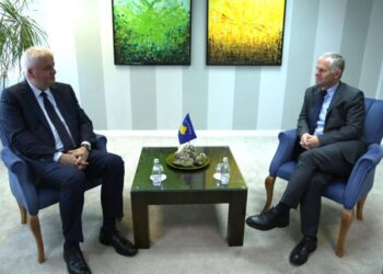 Zëvendëskryeministri Bislimi u takua me anëtarin e Bordit Ekzekutiv të Deutsche Bundesbank, Burkhard Balz