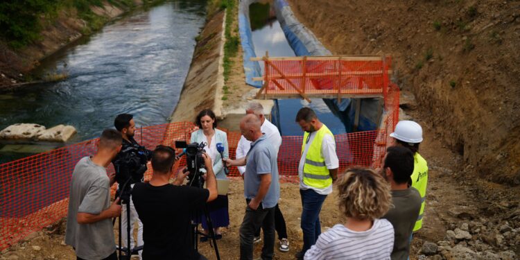 “Kanali Ibër Lepenc drejt finalizimit: Rehabilitimi prej 13 milionë euro afër përfundimit”