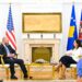 Presidentja Osmani pret zyrtarin e lartë amerikan: “Mbështetja e SHBA-ve e bën Kosovën më të sigurt dhe më të zhvilluar”
