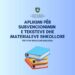 MAShTI hap aplikimet për subvencionimin e teksteve shkollore për vitin 2025/2026