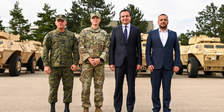 FSK pranon autoblinda të reja të prokuruara në SHBA