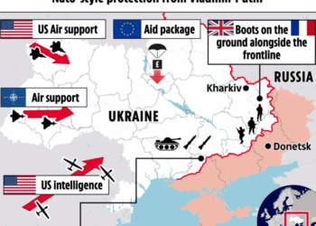 PLANI I PAQES: Zonë pa Fluturime dhe Trupa në Tokë… Saktësisht si SHBA-ja dhe Evropa Mund të Hedhin një “Unazë Çeliku” Rreth Ukrainës për të Ndaluar Masakrën e Vladit