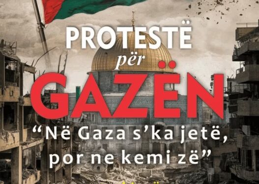 Marsh paqësor në Prishtinë në mbështetje për Gazën