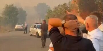 Situatë të rënduar nga zjarret në Klinë (Video)