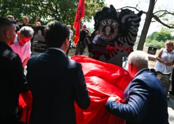 Kryeministri Kurti nderon kujtimin e zjarrfikësit Sefadin Osmanaj në përvjetorin e rënies në detyrë