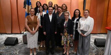 Kryeministri Kurti mori pjesë në pritjen e organizuar nga MPJD me rastin e përfundimit të edicionit të 8-të të Konferencës së Ambasadorëve