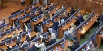 Dy deputetë të opozitës votojnë për kandidatin e VV-së, Dimal Bashën
