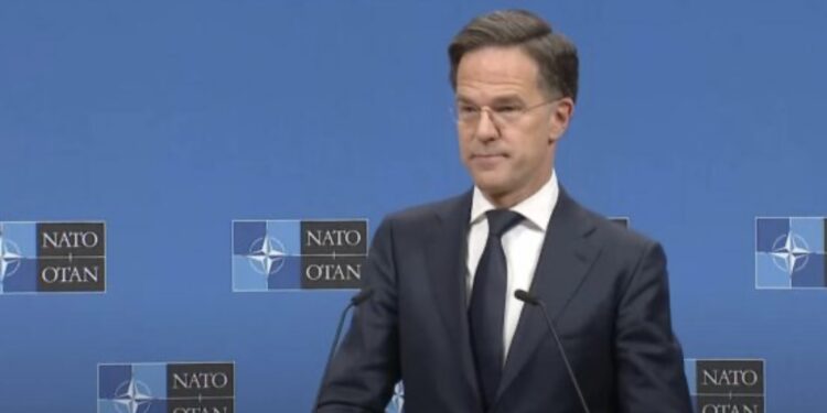 Rutte: Sulmet ruse në Kiev, tregojnë se nuk mund të jemi naivë në lidhje me Rusinë