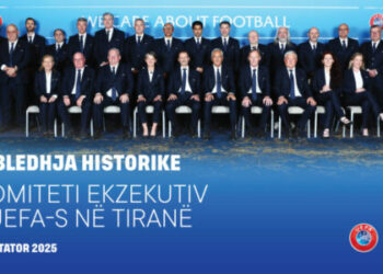 Moment historik për Shqipërinë, Komiteti Ekzekutiv i UEFA-s zhvillon në shtator mbledhjen e radhës në Tiranë