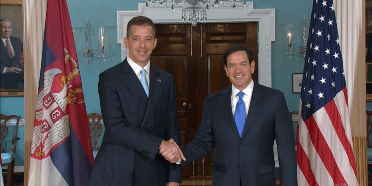 Rubio pas takimit me Gjuriç: Dialog strategjik SHBA–Serbi, në sfond edhe sanksionet ndaj Rusisë