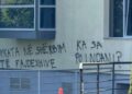 ​“Qendra e fajdeve”, grafite para Gjykatës në Gjilan