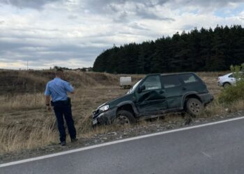 Aksident trafiku në magjistralen Prishtinë–Gjilan, afër kryqit të Llabjanit