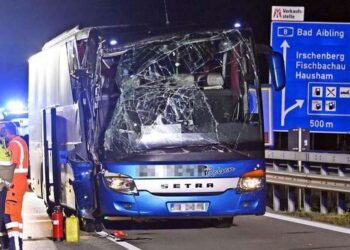Aksident me autobus nga Kosova në autostradën A8: 30 persona të plagosur