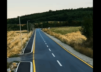 Imri Ahmeti prezanton rrugën e re me ndriçim që lidh Zllakuqanin