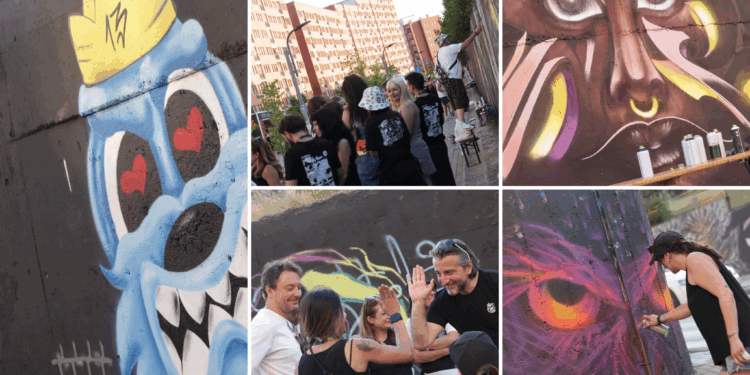 Prishtina kthehet në galeri arti nën qiell të hapur: Rruga B mbushet me ngjyra dhe krijimtari ndërkombëtare