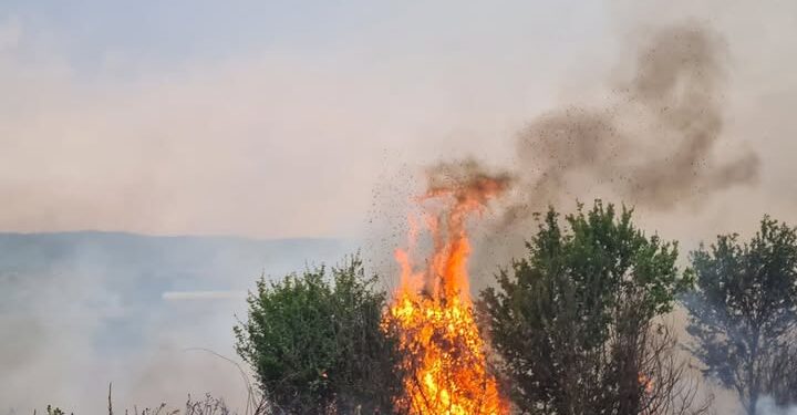 40 vatra zjarri në Kosovë – kërkohet ndërhyrje ajrore nga KFOR në Podujevë