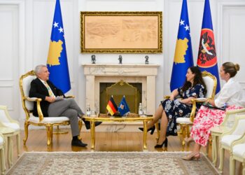 Presidentja Osmani priti ambasadorin gjerman, diskutohet stabiliteti institucional dhe bashkëpunimi ndërkombëtar