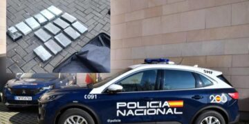 Tre shqiptarë arrestohen me 16 kg kokainë në Castelldefels, droga kap vlerën e 500 mijë eurove