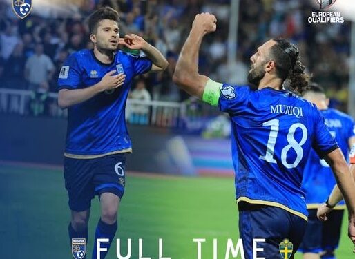 Mbrëmje magjike në Prishtinë: Kosova rrëzon Suedinë 2-0 me golat e Raxhbeaçjt dhe Muriqit!