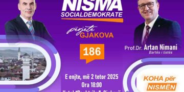 NISMA Socialdemokrate  tubim në Gjakovë