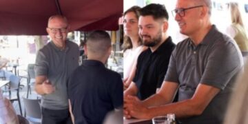Agim Aliu takohet me të rinjtë e qytetit: Po ndërtomë Ferizajn e gjeneratës tjetër
