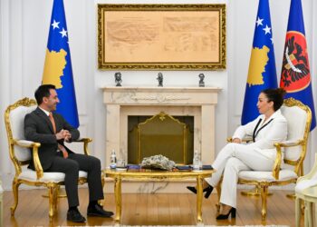 Presidentja Osmani takon kryetarin e sapozgjedhur të Kuvendit, Dimal Basha