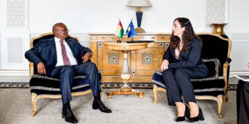 Osmani takon Presidentin e Guinea Bissau në OKB, falënderon për përkrahjen ndaj Kosovës