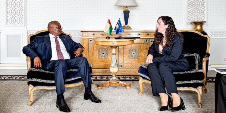 Osmani takon Presidentin e Guinea Bissau në OKB, falënderon për përkrahjen ndaj Kosovës