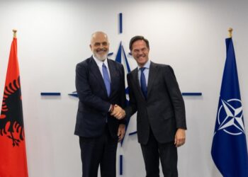 Rutte do të takohet të mërkurën me Ramën në Bruksel