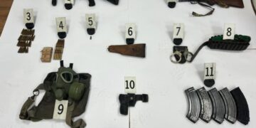 Policia gjen armë dhe municion në Mitrovicën e Veriut