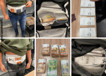 Dogana e Kosovës parandalon tentime kontrabande me telefona dhe para të padeklaruara në Aeroportin e Prishtinës