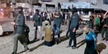 Hamasi ekzekuton publikisht 3 palestinezë/ U akuzuan si bashkëpunëtorë të Izraelit