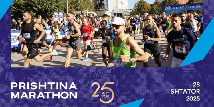 Bllokim rrugësh për shkak të Maratonës Ndërkombëtare “Prishtina 2025”