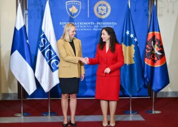 Presidentja Osmani pret në Kosovë ministren e Jashtme të Finlandës, Elina Valtonen
