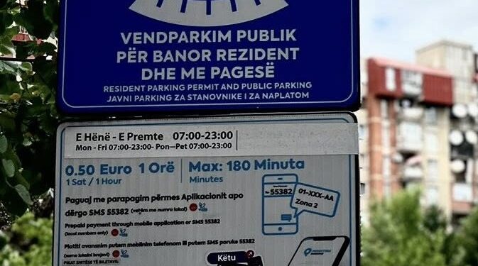 Rikthehet funksionaliteti i plotë i “Prishtina Parking” në kryeqytet
