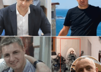 Radoiçiqi shihet në Kosjeriq – po e ruan Kryetarin e Komunës.