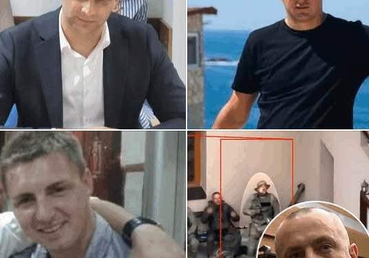 Radoiçiqi shihet në Kosjeriq – po e ruan Kryetarin e Komunës.