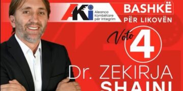 LAJMI I FUNDIT: Plagoset dr. Zekirija Shahini, bartës i Listës së AKI’s për këshilltarë në Likovë