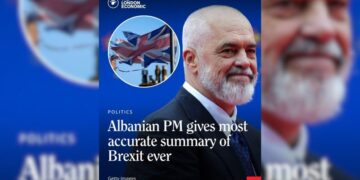 Media britanike jehonë fjalës së Ramës në Londër: “Përmbledhja më e mirë për BREX-it”