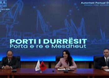 Balluku prezanton Liburn Aliun si drejtor të ri të Portit të Durrësit