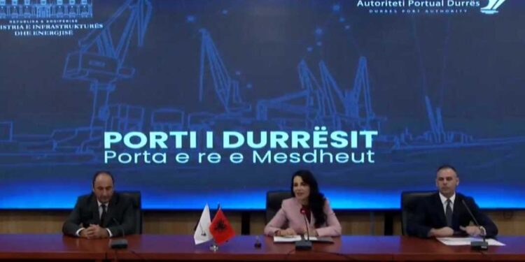 Balluku prezanton Liburn Aliun si drejtor të ri të Portit të Durrësit