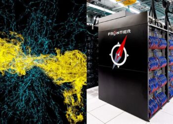 Superkompjuteri më i fuqishëm në botë simulon rrymat atmosferike të vrimave të zeza dhe formimin e grumbujve galaktikë