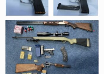 Policia sekuestron armë pas videove në rrjetet sociale